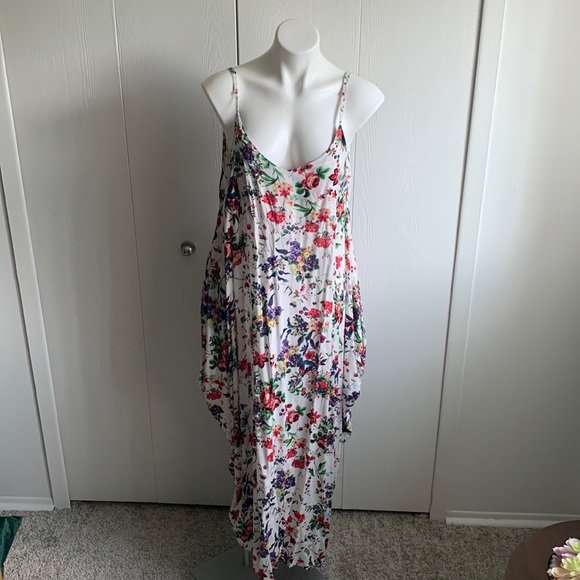 Floral Zanzea maxi dress. Size XL. - Picture 1 of 5